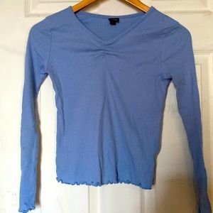 Blue long sleeve shirt size 12